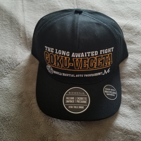 DragonballZ Goku Vegeta Fight Poster Snapback Cap - Picture 1 of 5